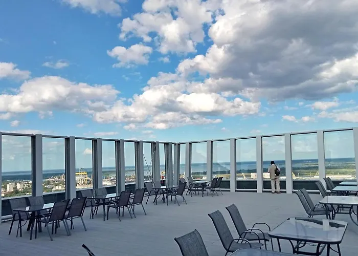 Hanza Tower - Luxurious 60m2 - 15th Floor View *