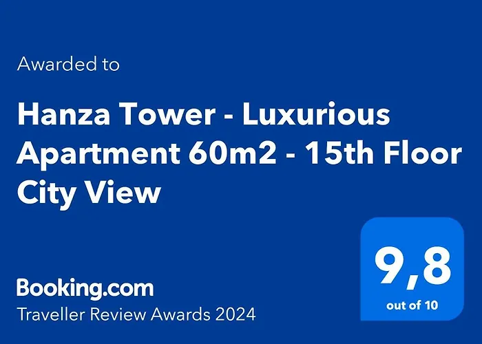 Daire Hanza Tower - Luxurious 60m2 - 15th Floor View